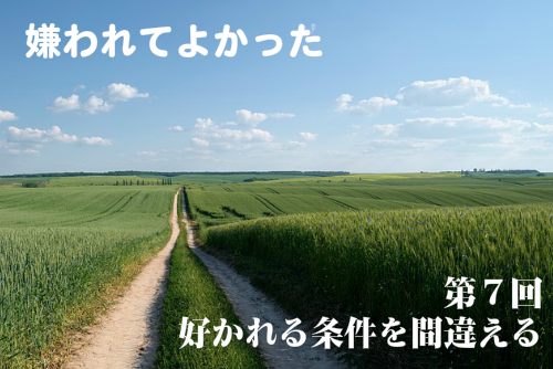 嫌われてよかった第7回好かれる条件を間違える