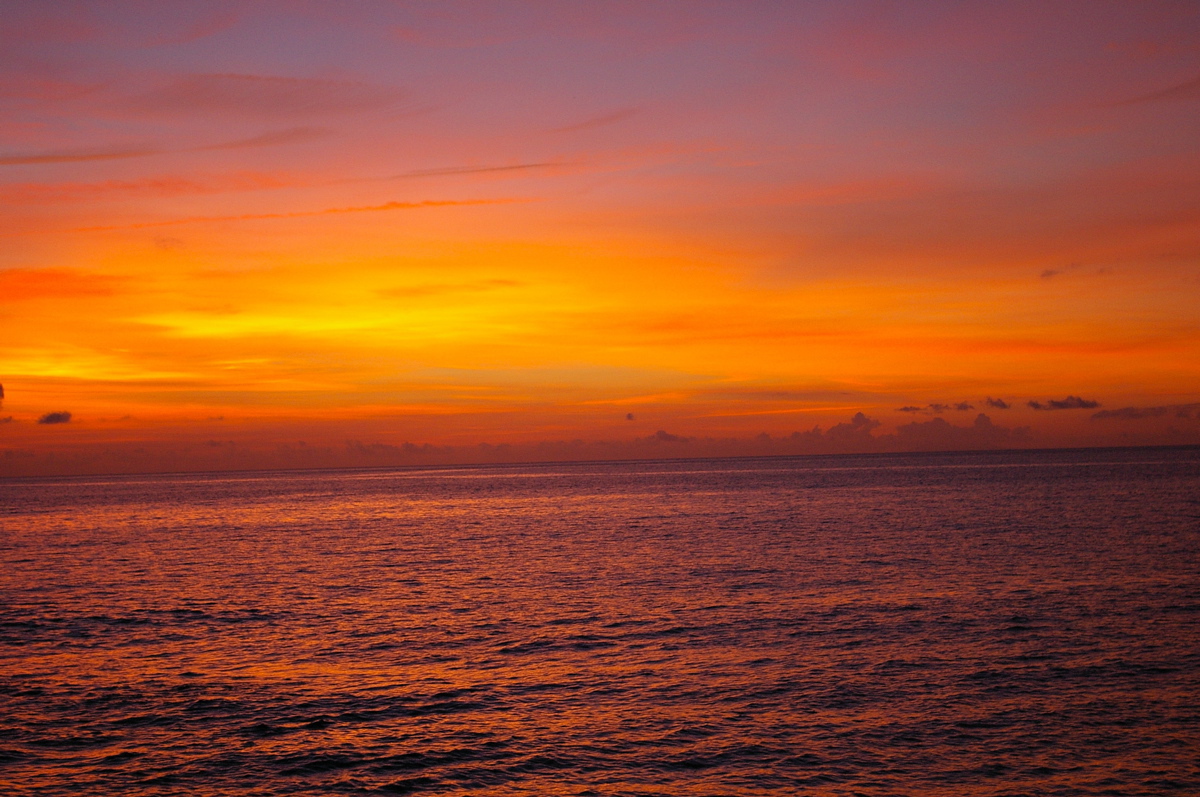 夕焼け空の画像その5