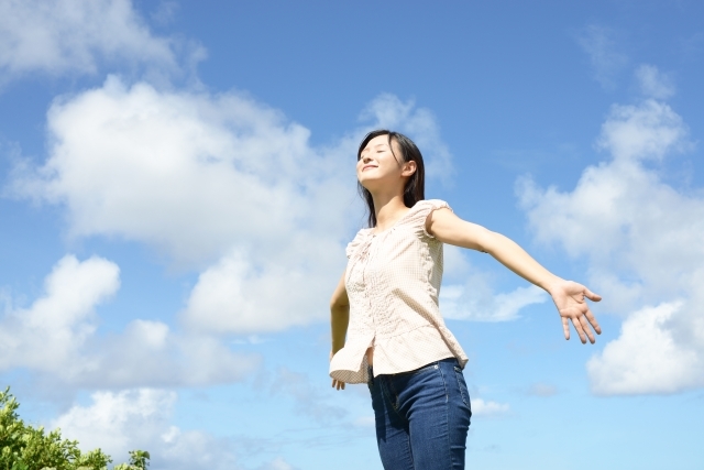 つらさが解消される女性