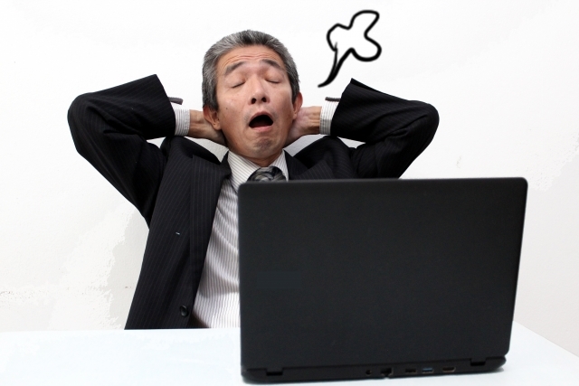 自分に甘い40代男性