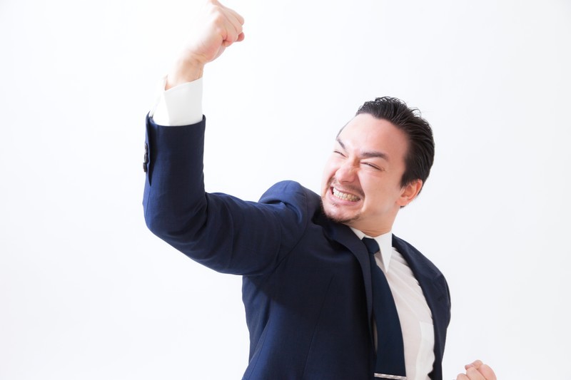 バリバリ稼ぐ男性