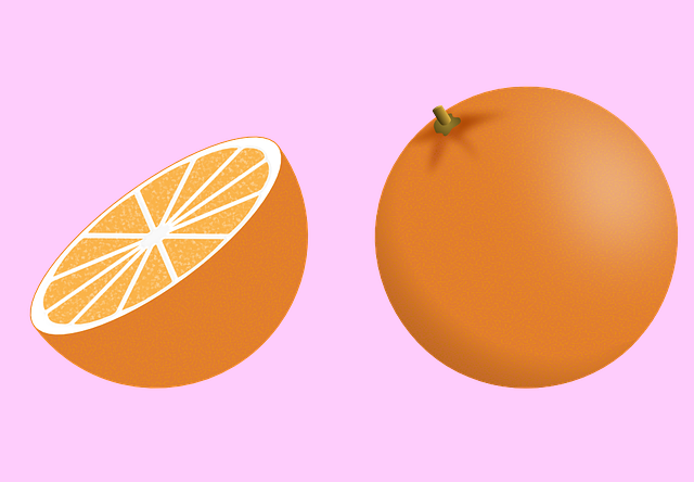オレンジの画像