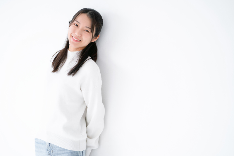 脱世間した女性の画像